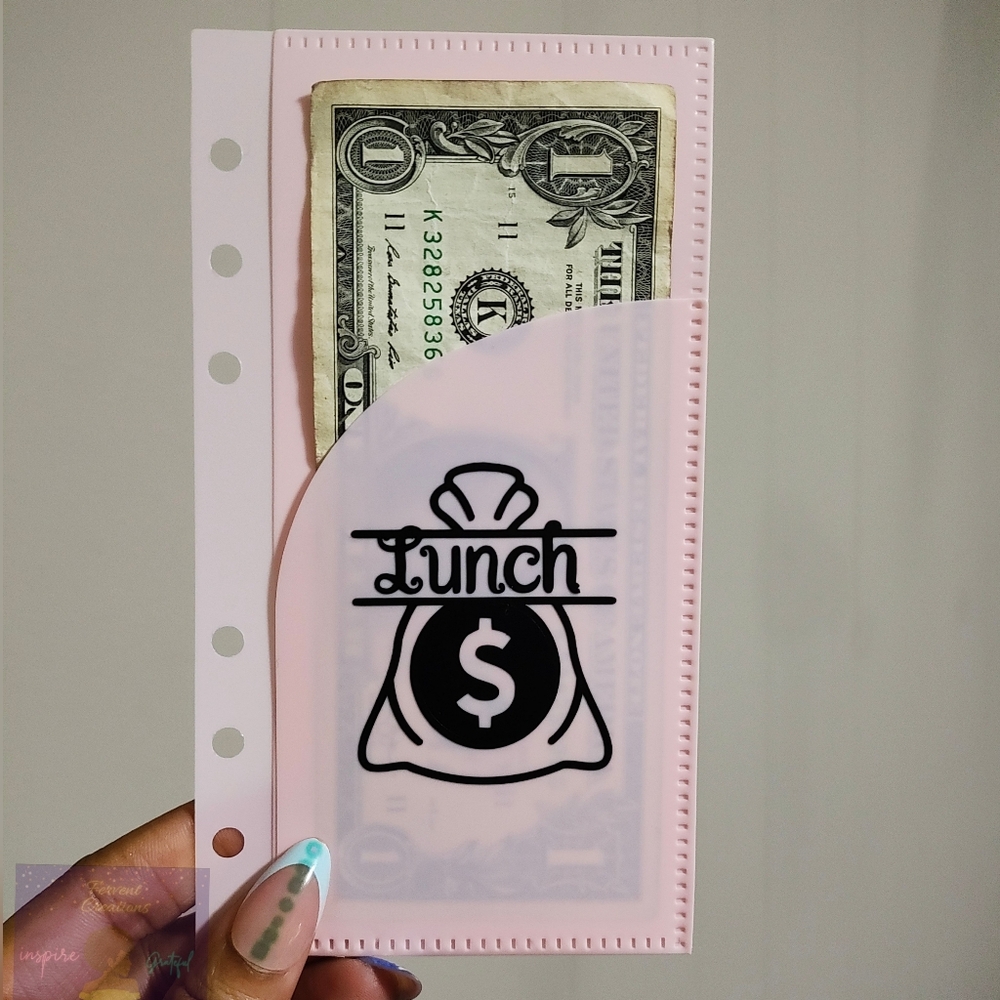 Personal size Custom Savings Envelopes| Cash Stuffing